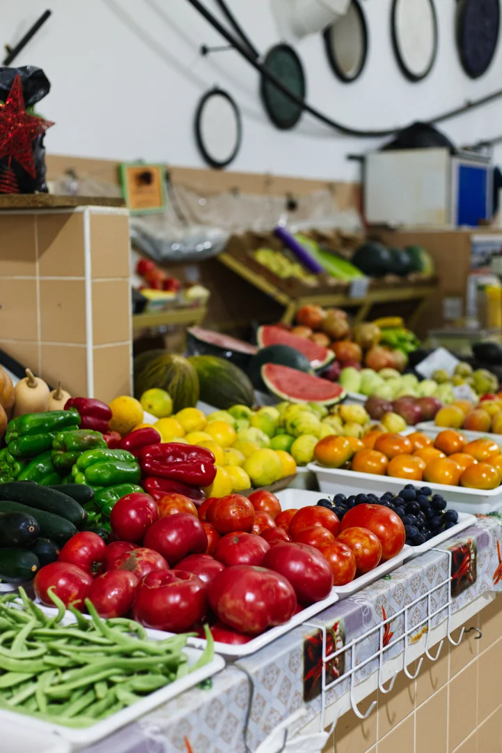 Groente in Mercado van Tavira